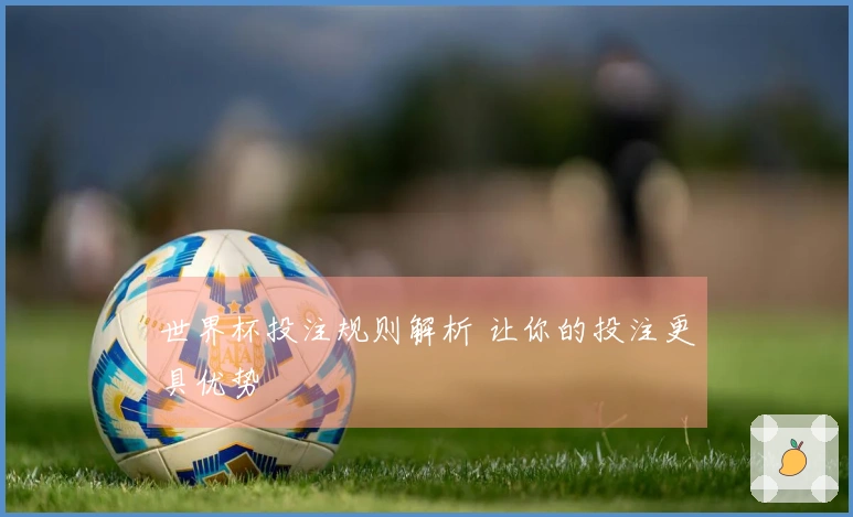 世界杯投注规则解析 让你的投注更具优势